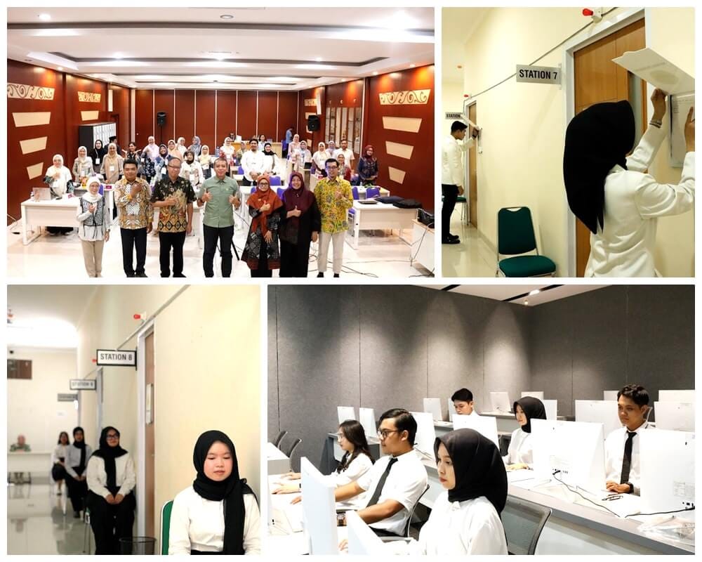Universitas Pakuan Sukses Selenggarakan UKOMNAS PDPA Metode CBT dan OSCE