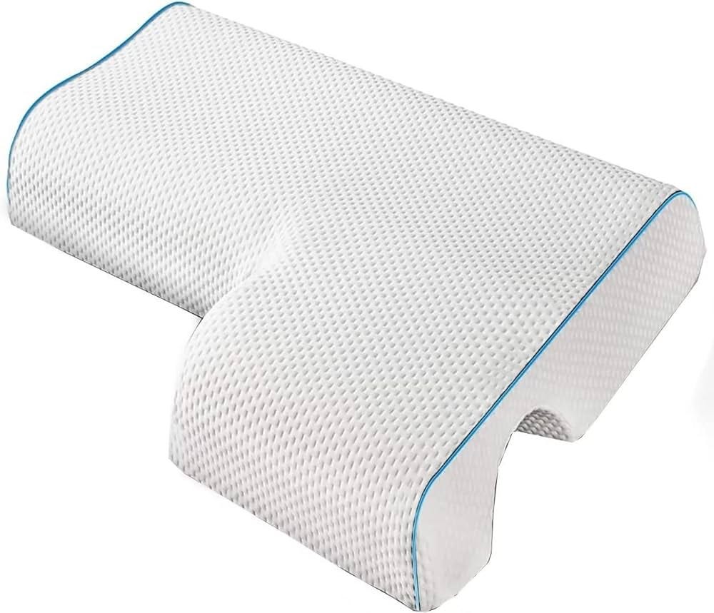 Couples Pillow with Slow Rebound and Breathable Memory Foam,Couple Cuddle Sleep Pillow for Anti