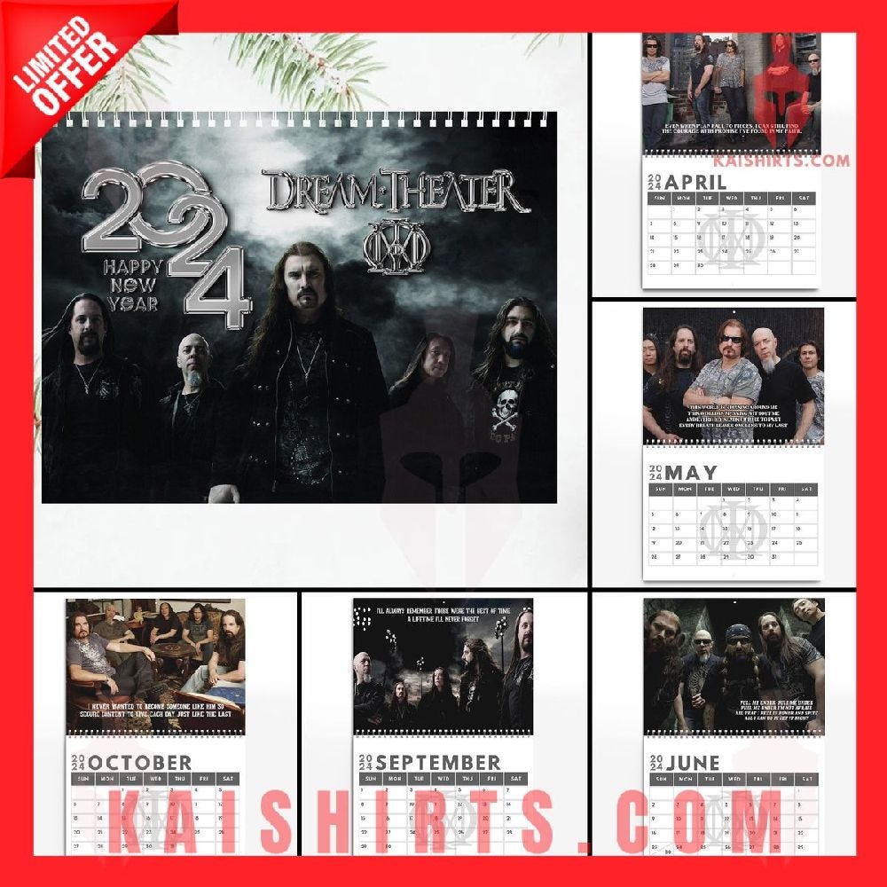 Dream Theater 2024 Wall Hanging Calendar | by Ileouaraso | Jan, 2024