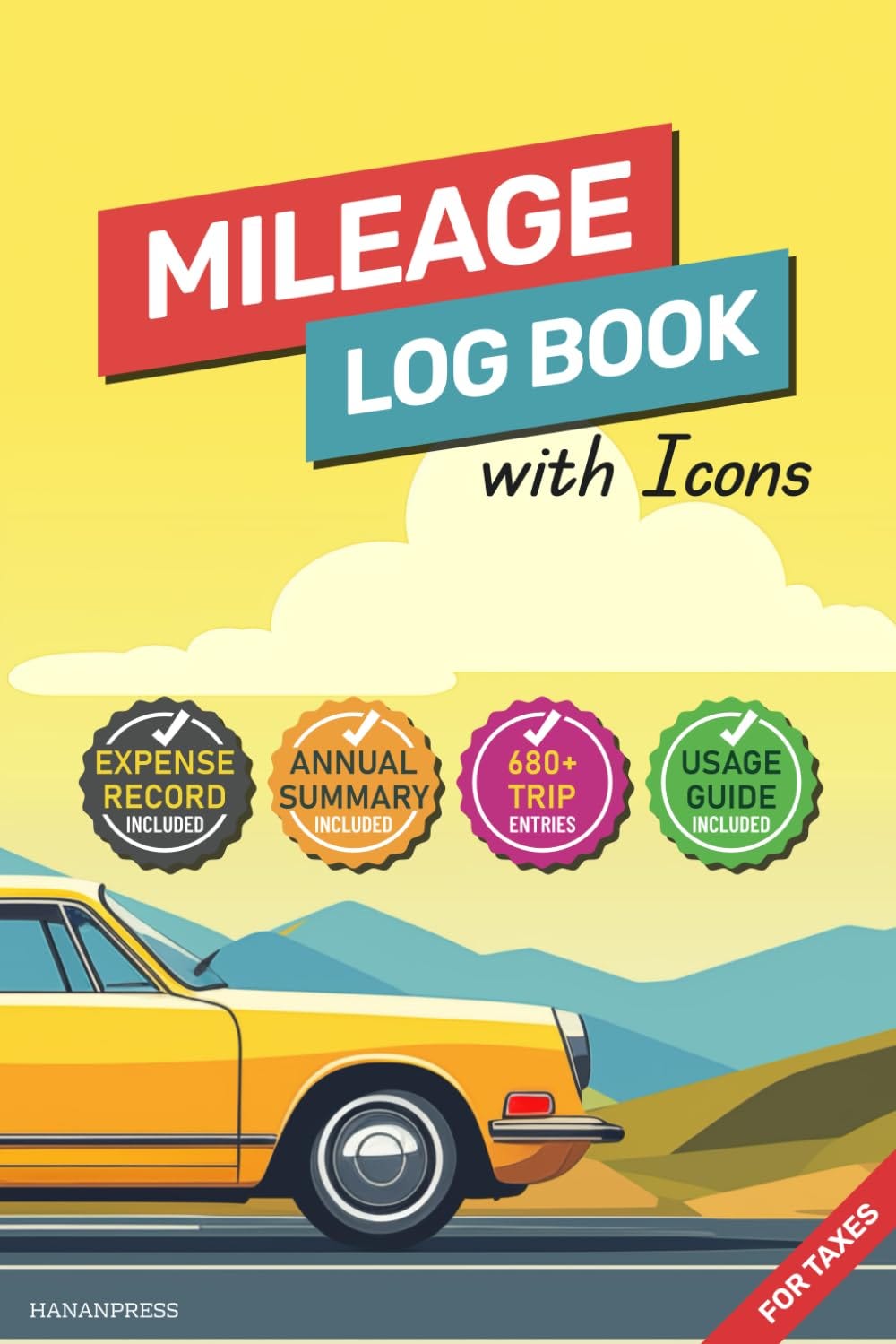 [BOOK]-Mileage Log Book with Icons: Practical Vehicle Mileage Tracker ...