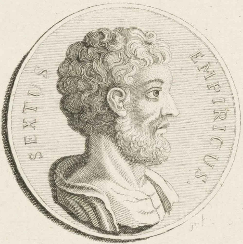 Sextus Empiricus, salah satu filsuf Neo-Pyrrhonisme