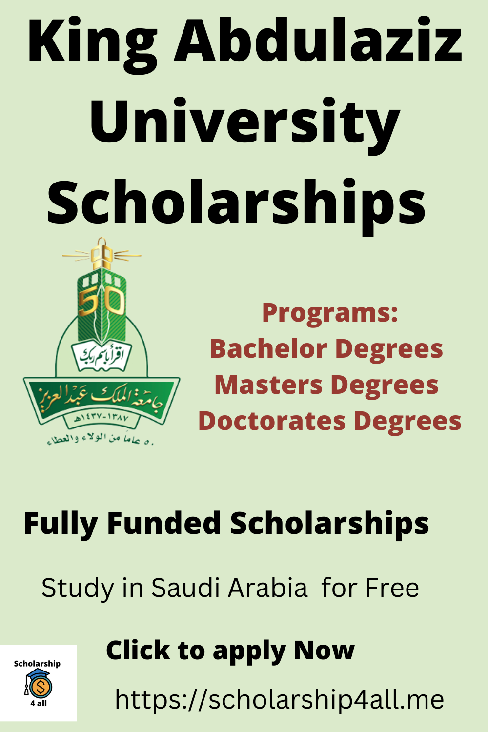 King Abdulaziz University Scholarships Saudi Arabia by Scholarship 4