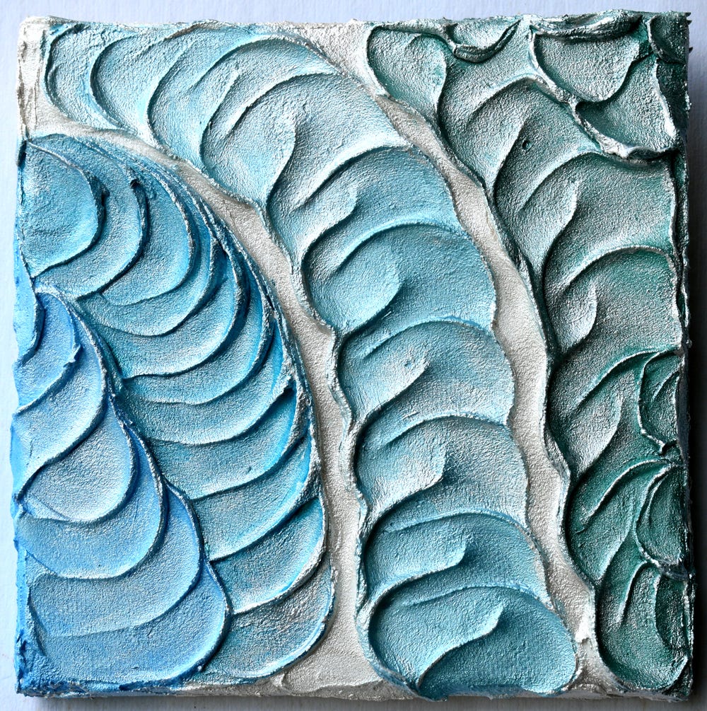 “Energy Texture №40: Clashing Currents”