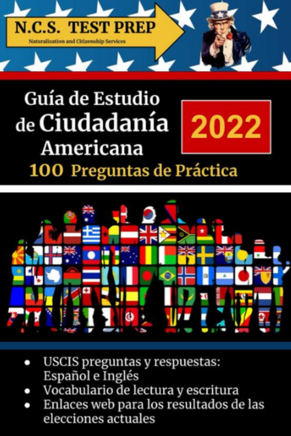 [PDF][BEST]} Guía de Estudio de Ciudadanía Americana 100 Preguntas de Práctica 2022 USCIS