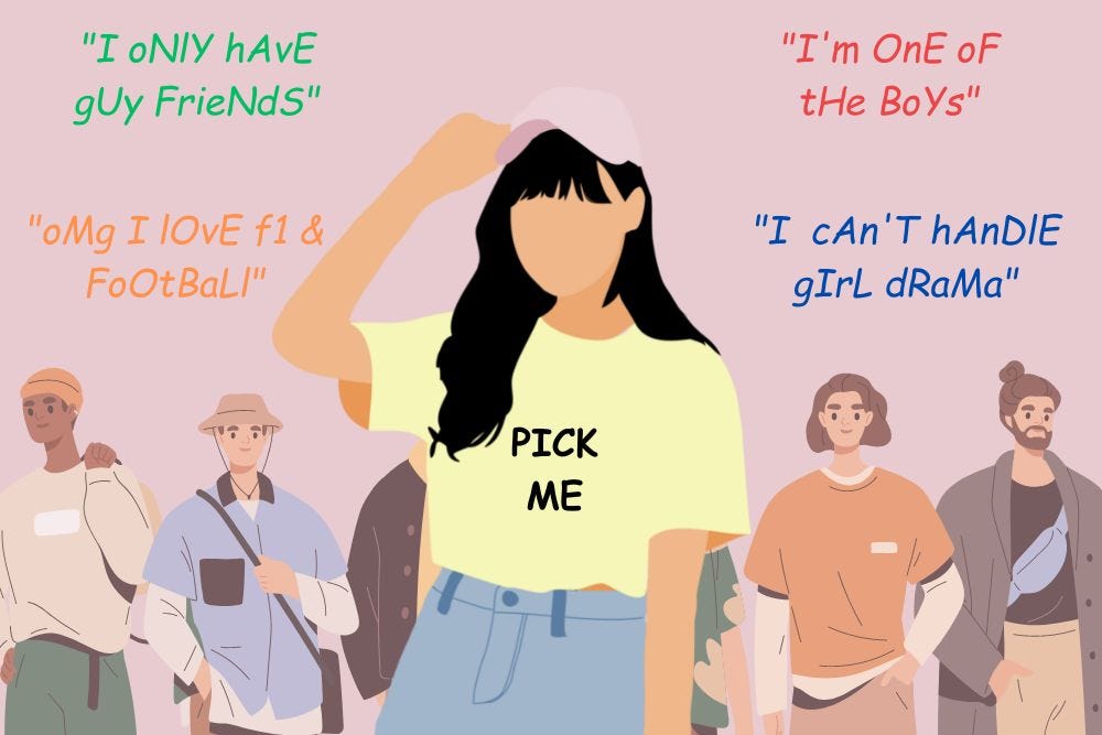 Opinion: “Pick Me” and “Girls’ Girl” are overused and asinine terms