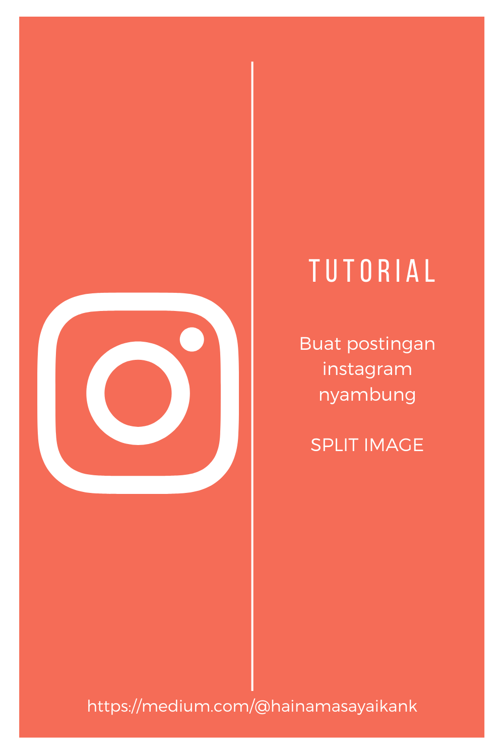 Cara Membuat Postingan Instagram Nyambung IG Split Image Di PC | by