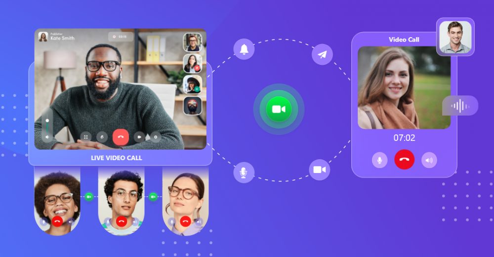 Line Chat and Video Voice Calling app (iPhone, Android, Windows