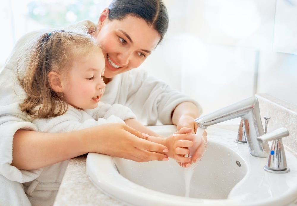Good Hygiene Habits To Teach Your Child by Tickle Right Medium