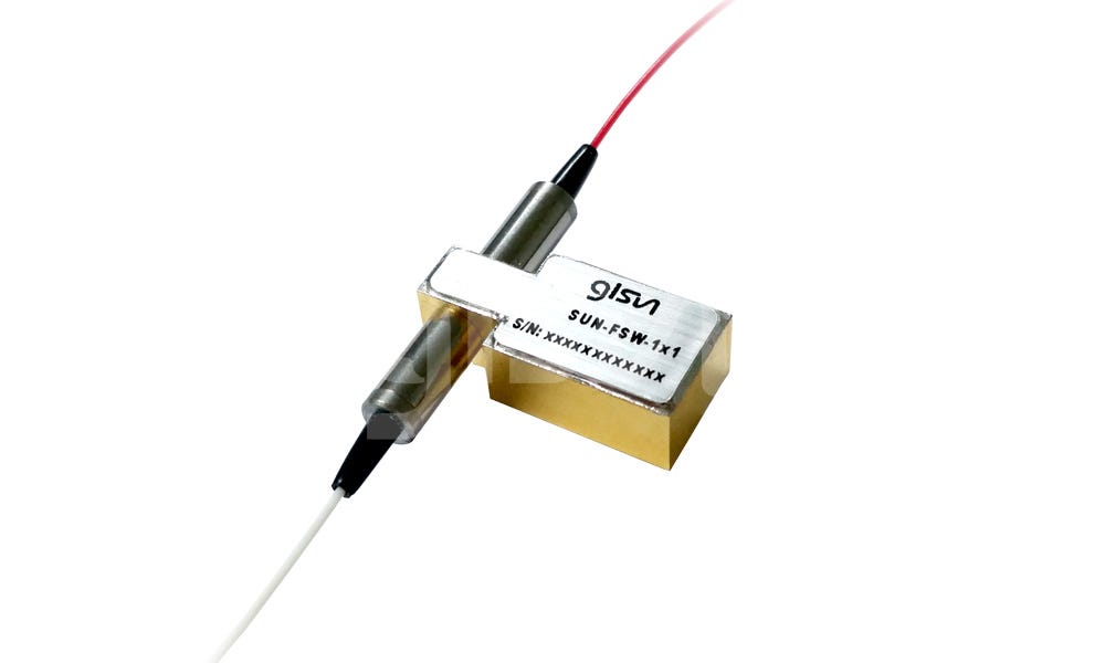 GLSUN 1x1 Fiber Optic Switch for Optical Patch Transmission