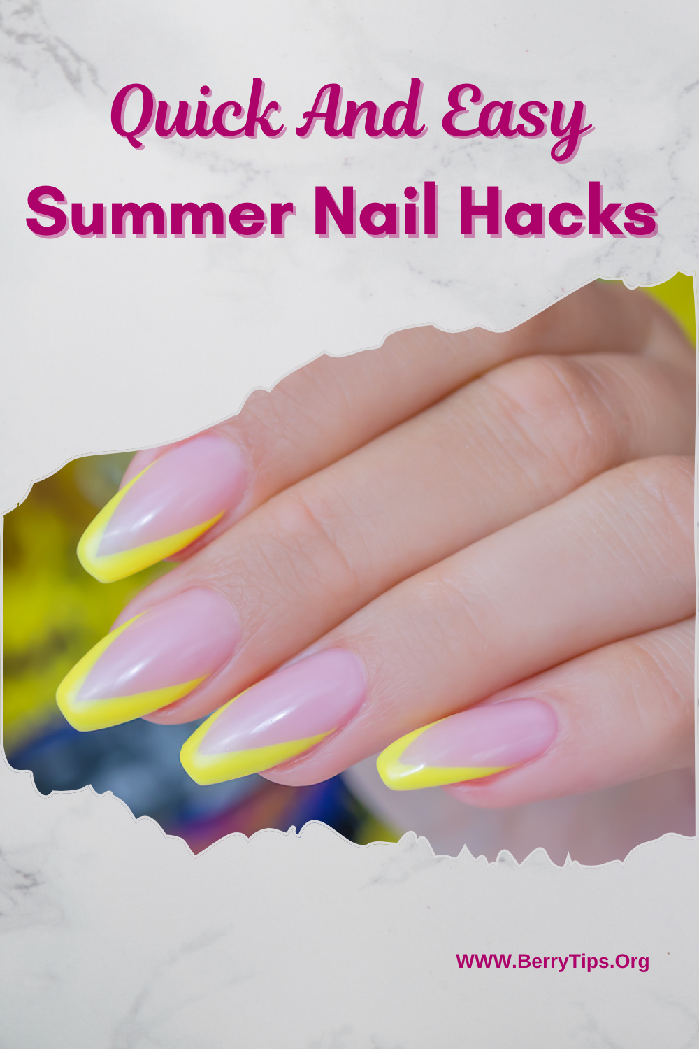 summer nail hacks
