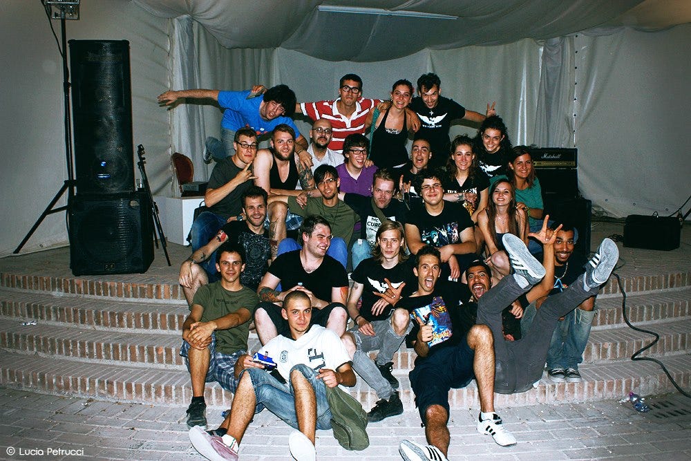 We Made God live at Pagine & Note, Fabriano, Luglio 2012