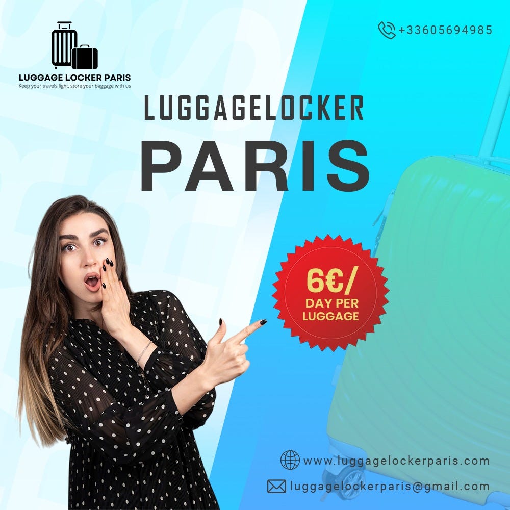 Luggage Storage in Gare du Nord. 🚆 Convenient Location Our luggage… by Pathfriend May, 2024