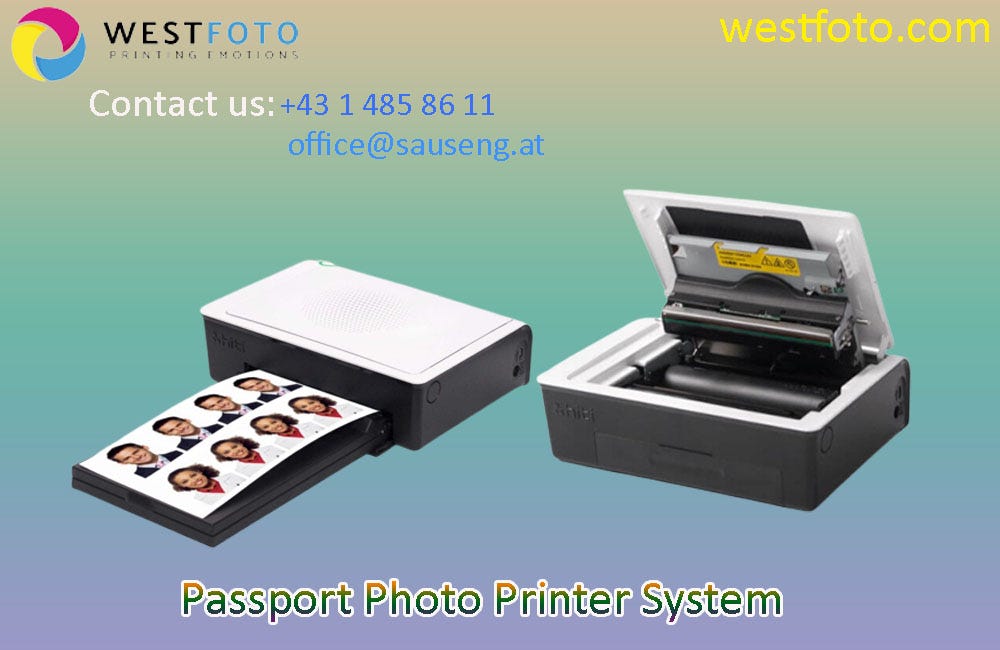 Platinum Passport Photo Printer System - Pre-Configured For U. S. Passports  - 1300Platinum