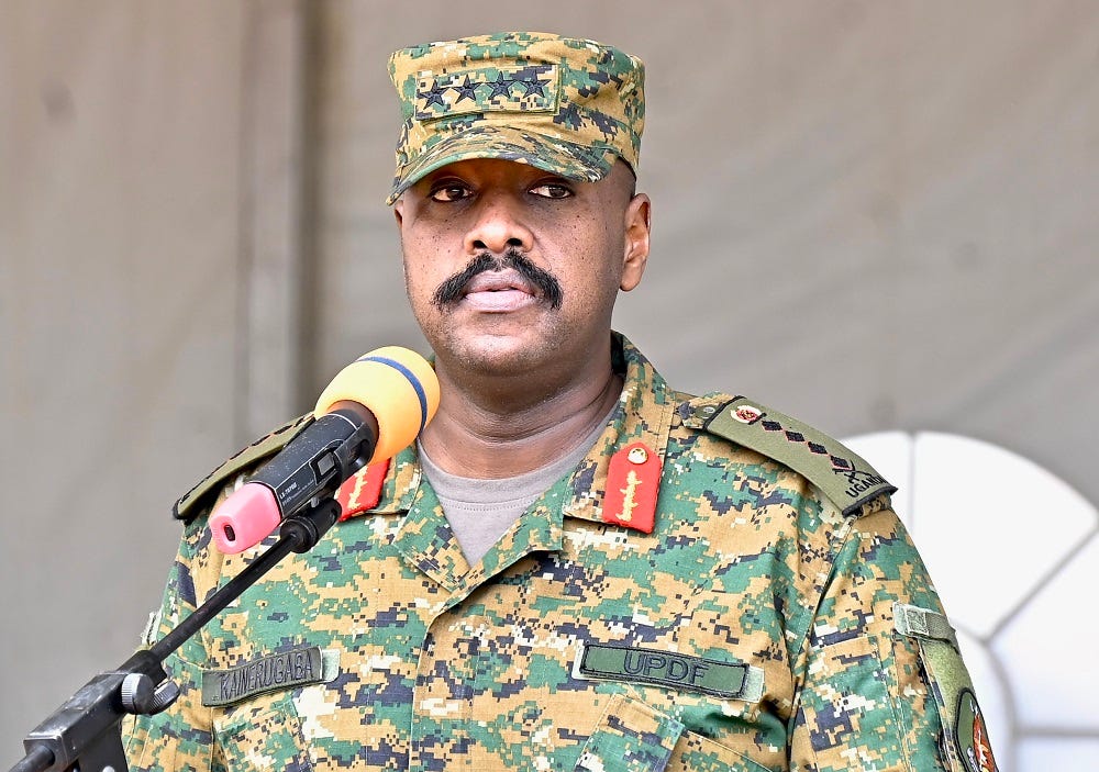 First Son Muhoozi Leaves X to Focus on UPDF