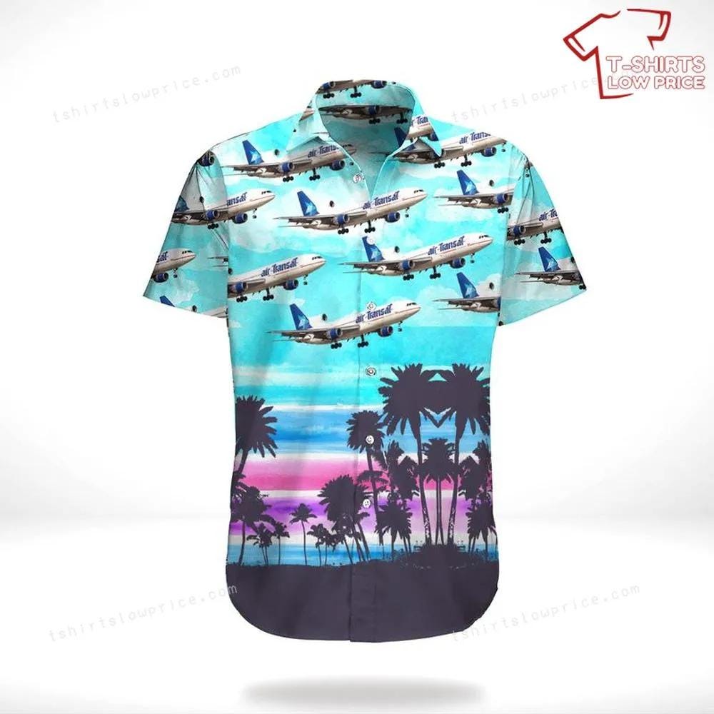 Air Transat Lockheed L-1011–385–1–14 Tristar 150 Hawaiian Shirt Outfit ...