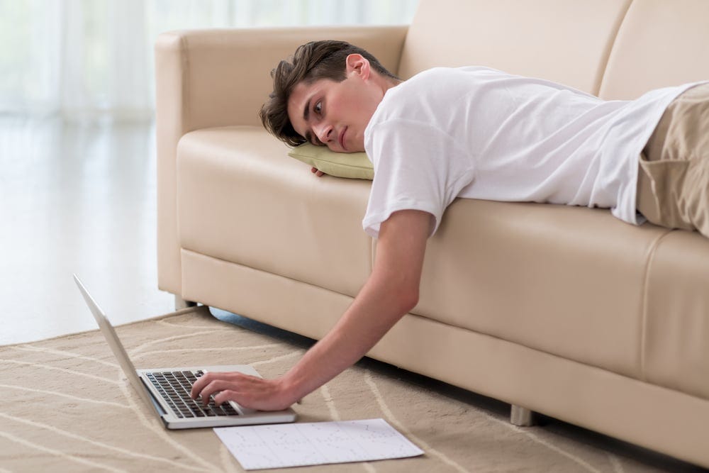 Lazy person hotsell