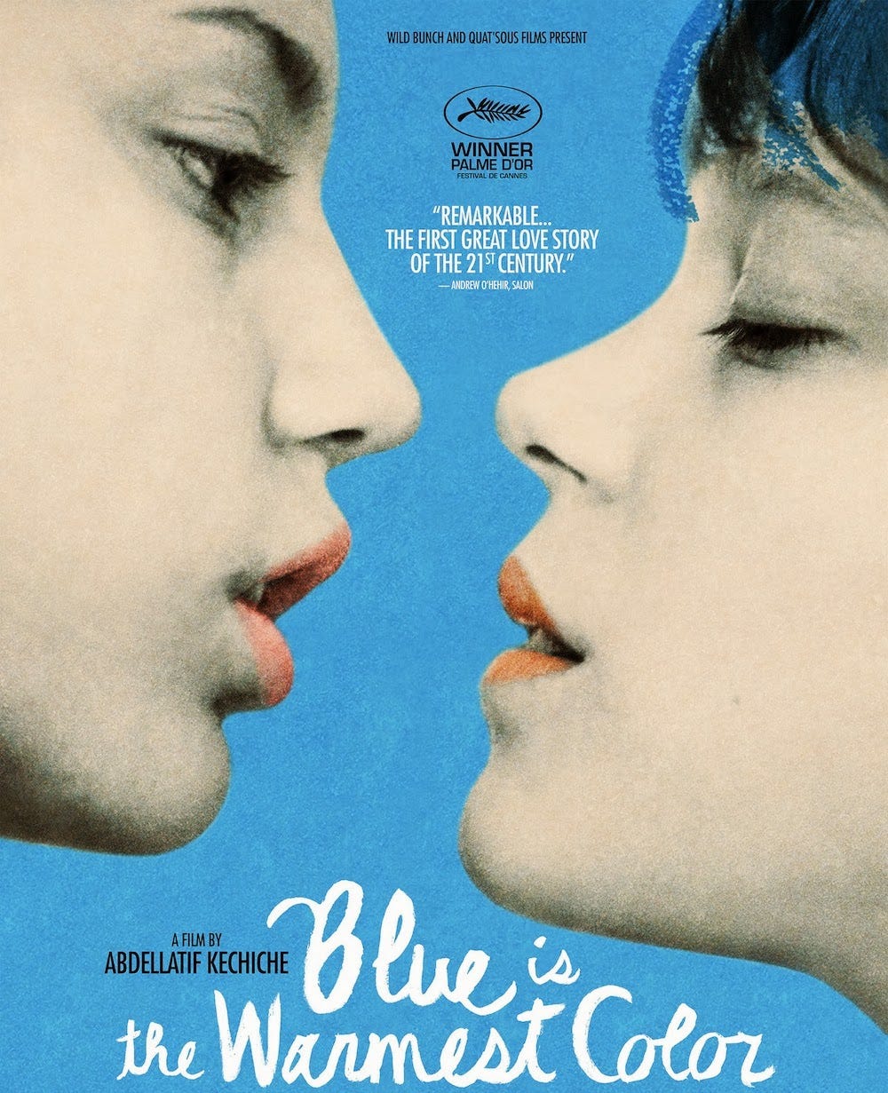 Blue is the warmest colour french