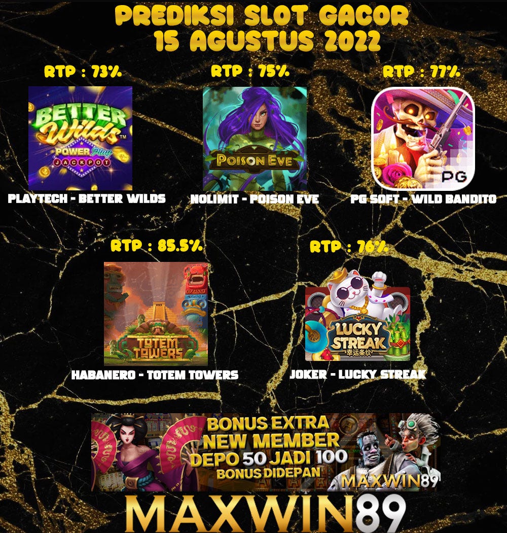 pa potonganPrediksi SLot Gacor 15 Agustus 2022 MAXWIN89 - Landakemas