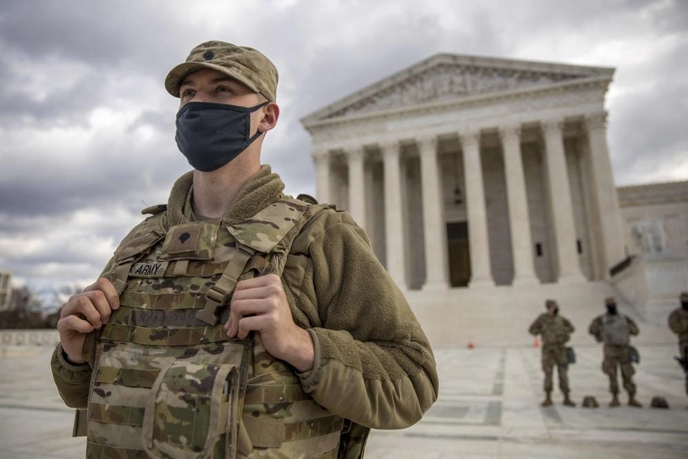 Federal Power Marches Down Pennsylvania Avenue