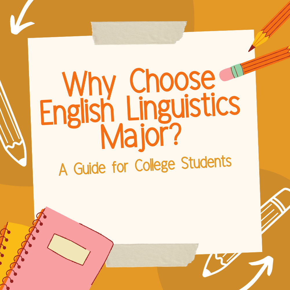Why Choose English Linguistics Major? by Noorulainz Medium