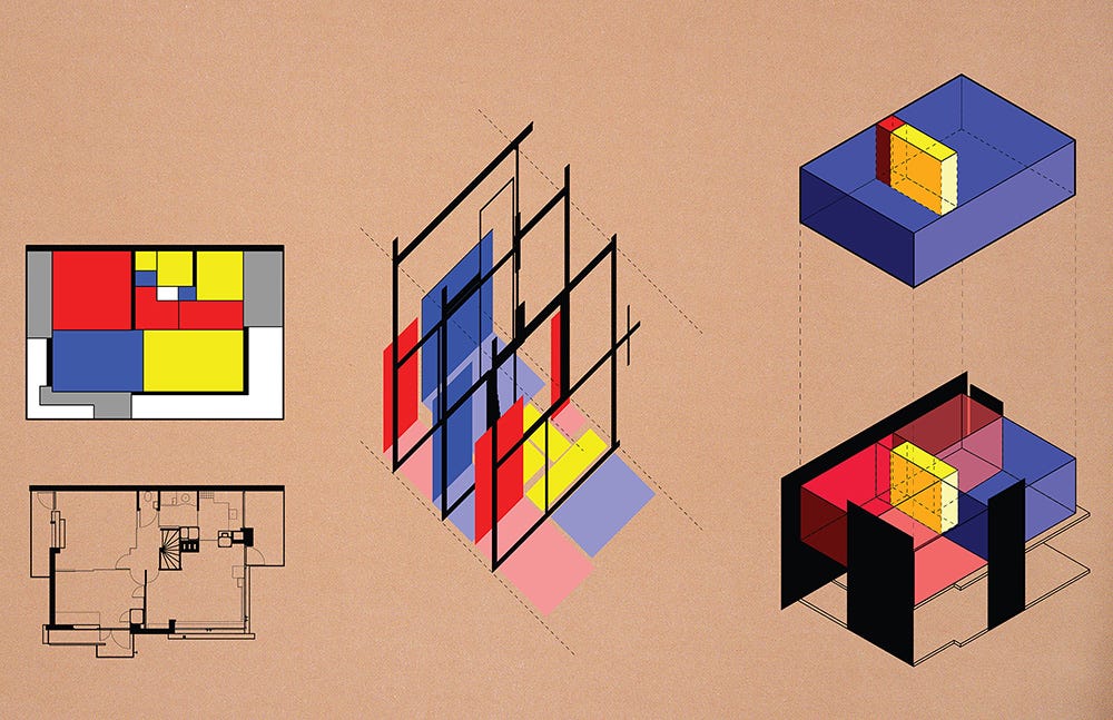 Analyzing The Rietveld Schroder House Through Original Diagrams ...