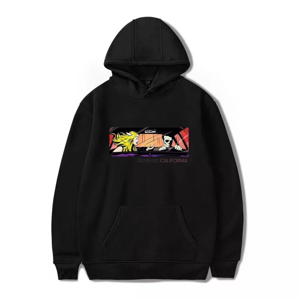 Blink 182 California Hoodie - Blink-182 Merch - Medium
