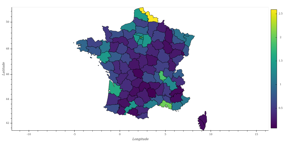Generating Maps with Python: “Choropleth Maps”- Part 3 | by Samyak Kala ...