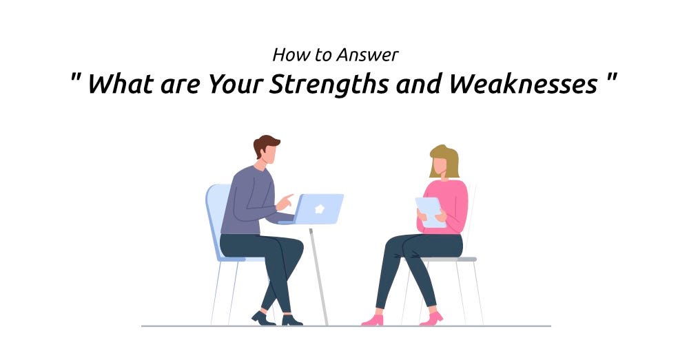 How to Answer “What Are Your Strengths and Weaknesses” in an Interview by Hello Skilbi Medium