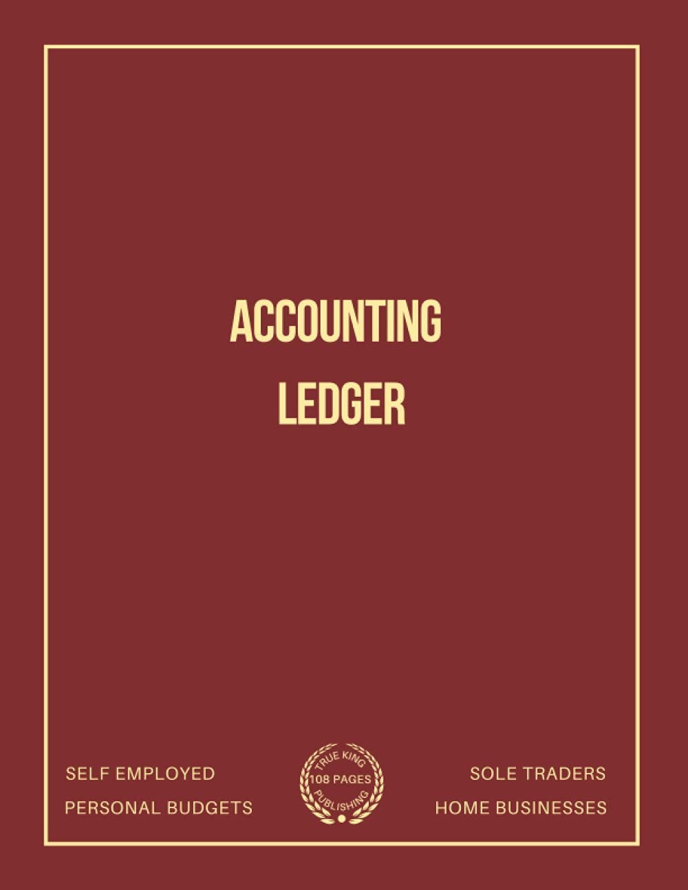[EBOOK]Ledger Accounting Book for Self Employed, Personal Budgeting
