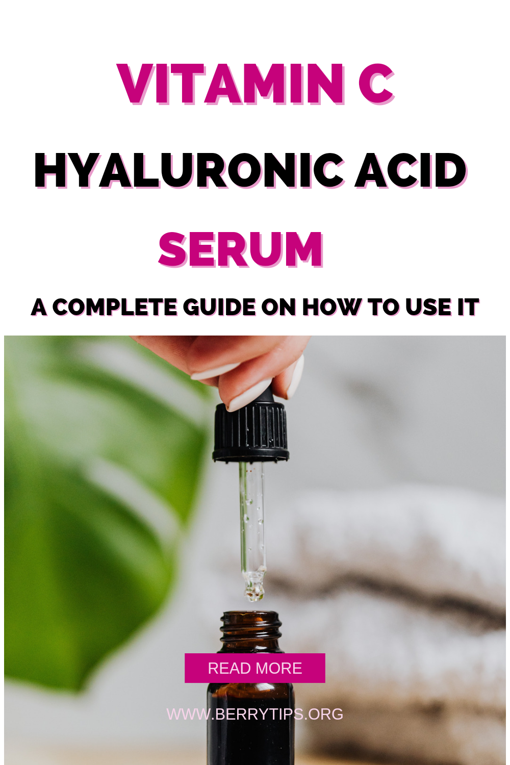 Vitamin C Hyaluronic Acid Serum Compete Guide On How To Use by