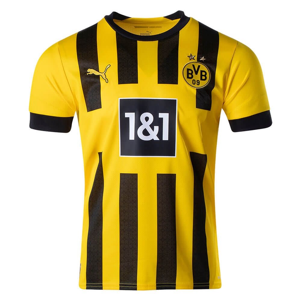 Borussia Dortmund 22/23 Home Jersey by PUMA - Steverarejersey - Medium