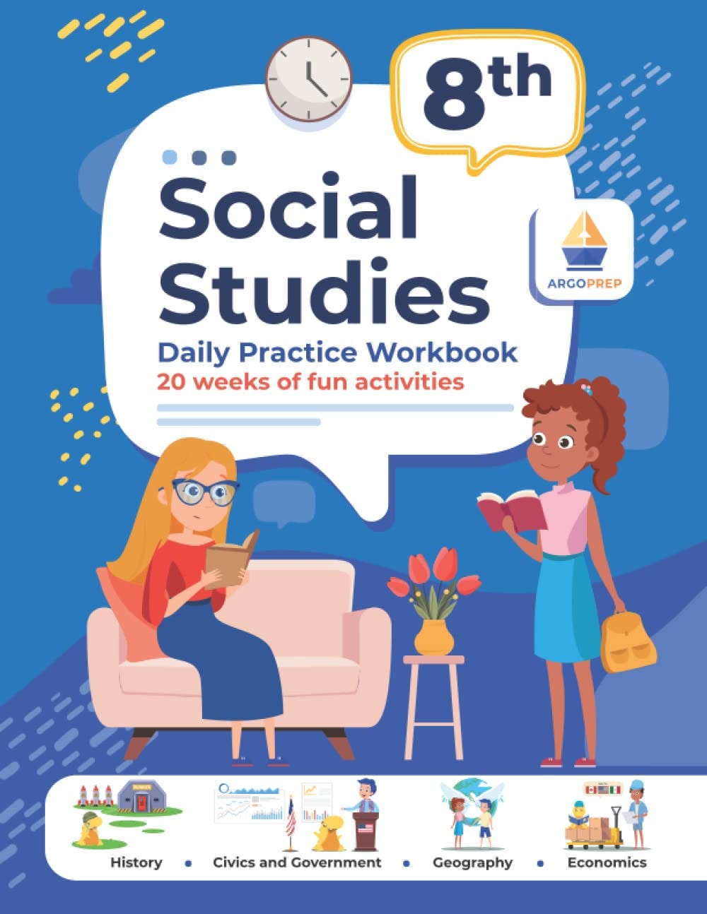 [EBOOK] 8th Grade Social Studies: Daily Practice Workbook | 20 Weeks of ...