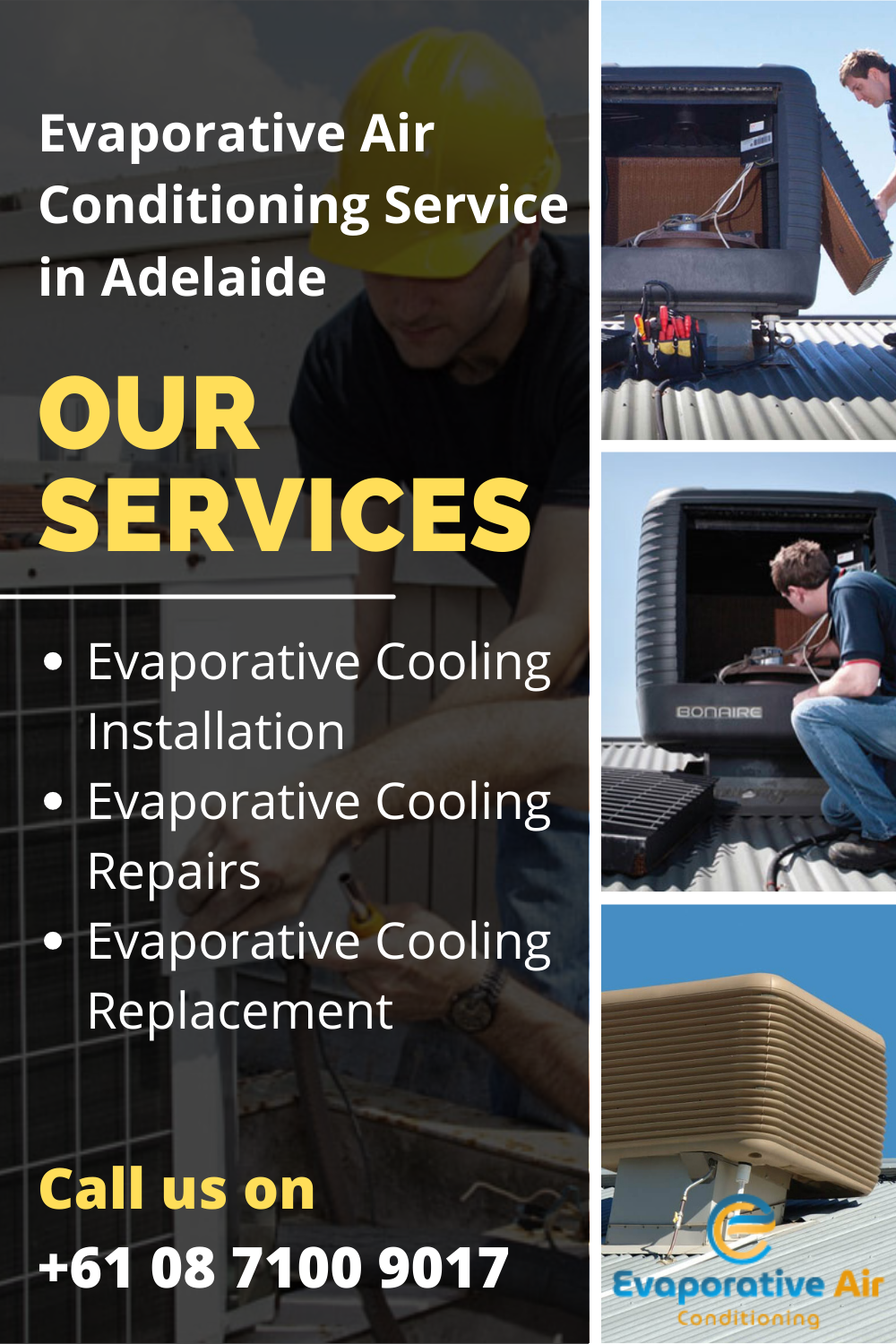 Hire the most experienced team for Evaporative Air Conditioning