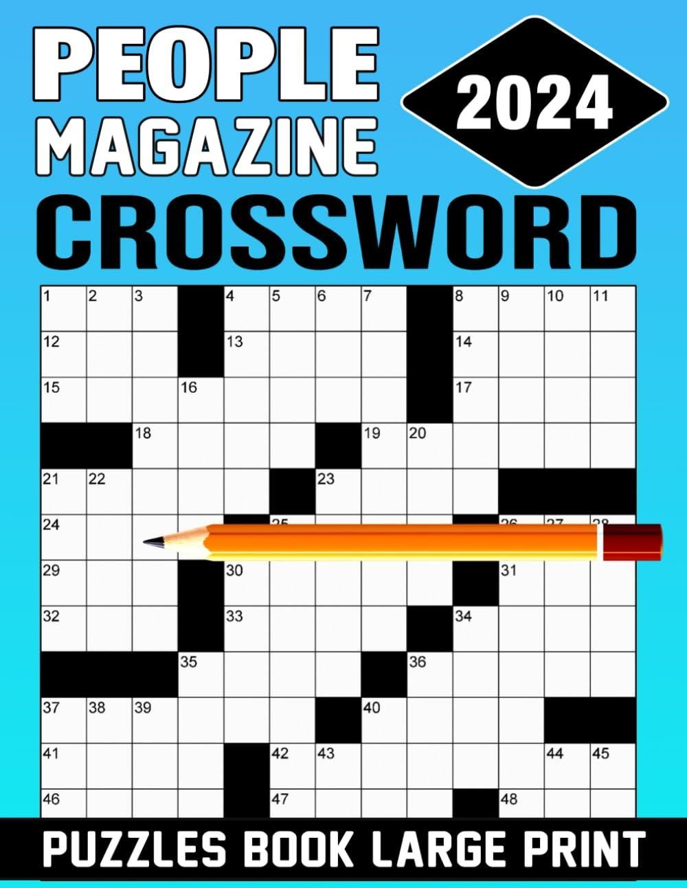 pdf download 2024 People Magazine Crossword Puzzles Book Large Print ...