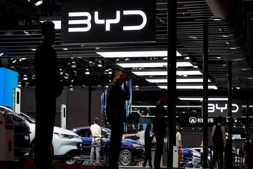 BYD Electrifying Entry Into Europe: Showcasing Five EV Models In Berlin ...