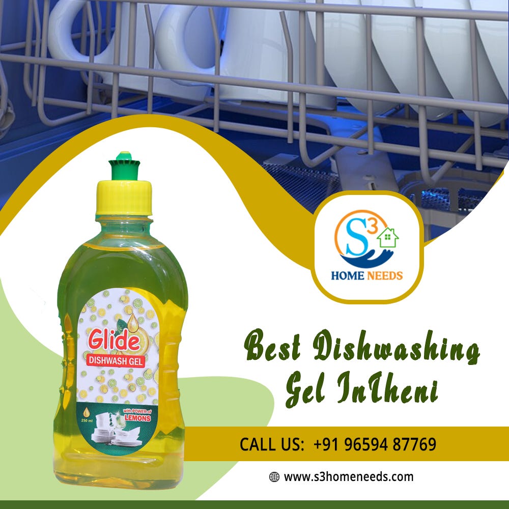 How Dish Wash Gel can help you in improving hygiene?