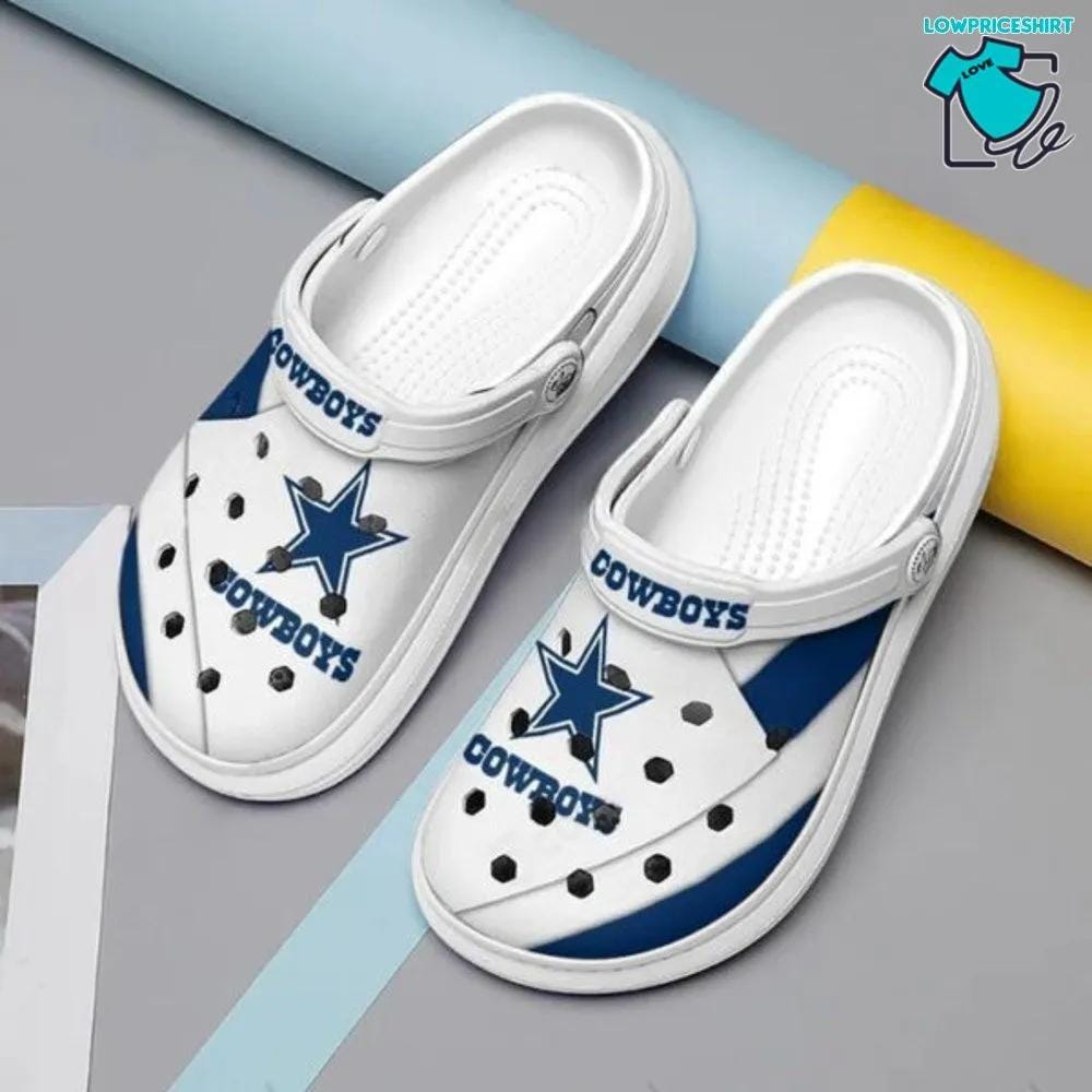 Dallas Cowboy Nfl Football Team Crocs Shoes Crocband Clogs | by Jason ...