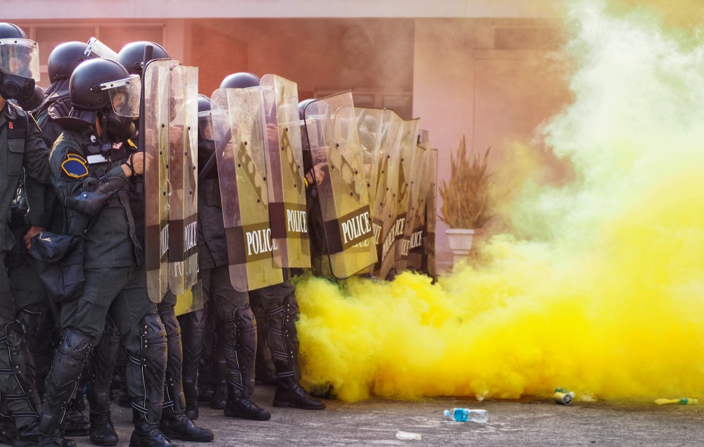 Pass the mustard: riot-control agents and mistaken identity | by Integrity  Initiative | Medium
