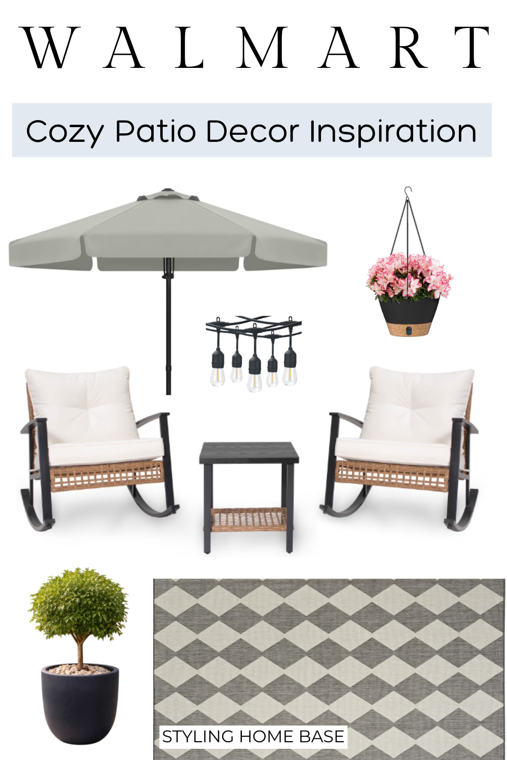 Create a Cozy Outdoor Retreat with These Affordable Walmart Patio Finds