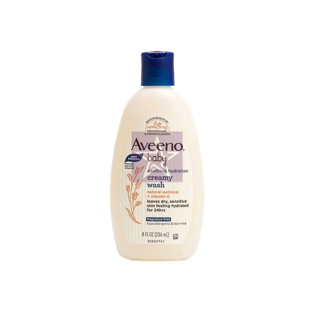 Aveeno Baby ওয়াশ 236ml — শিশুর কোমল ত্বকের ময়েশ্চার কেয়ার