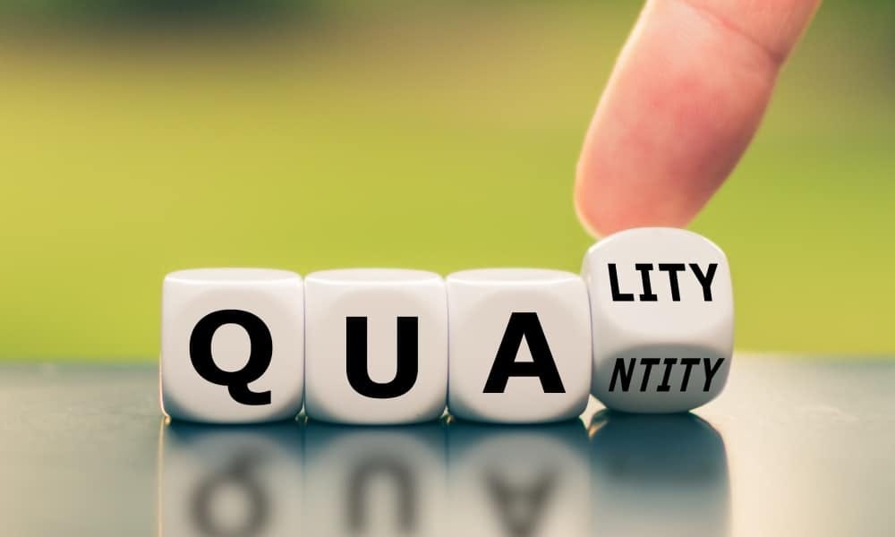Quality vs Quantity. Since childhood, I never considered… | by ...
