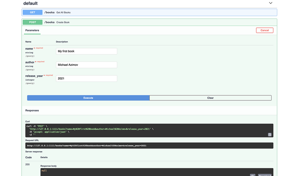 Build an async python service with FastAPI & SQLAlchemy | by Michael ...