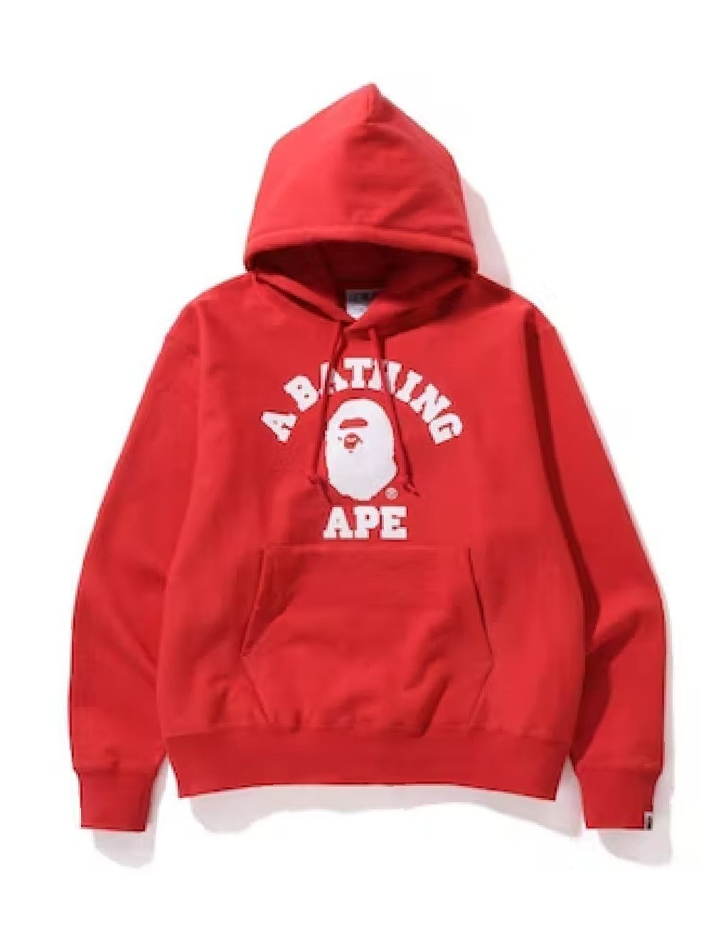 BAPE Classic College Relaxed Fit Pullover Hoodie — Red. | by Bapehoodie |  Jan, 2024 | Medium