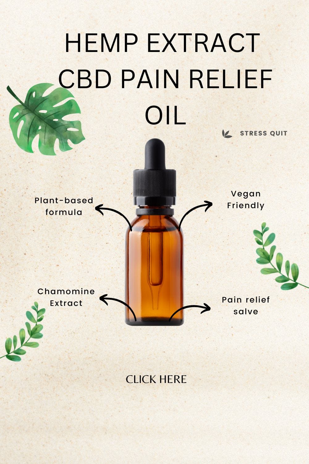 Could this be the answer to chronic pain? Hemp extract CBD oil offers