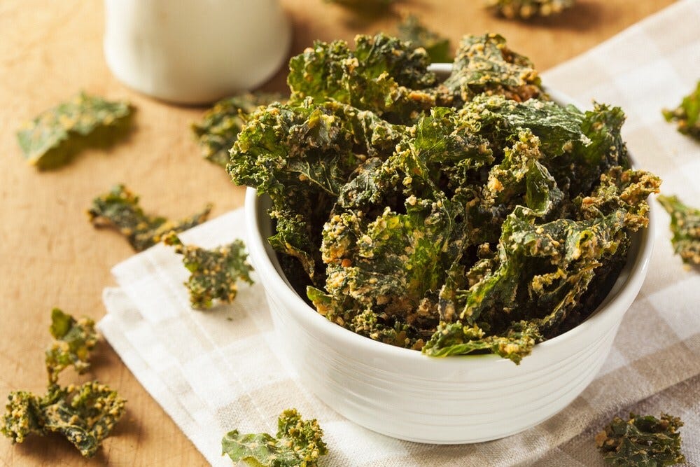 Kale Crisps Recipe. If you’ve never tried a kale crisp, I… by Jack