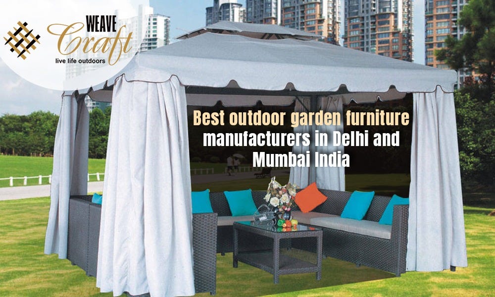 Outdoor furniture manufacturers in India — Weavecraft Weavecraft Medium