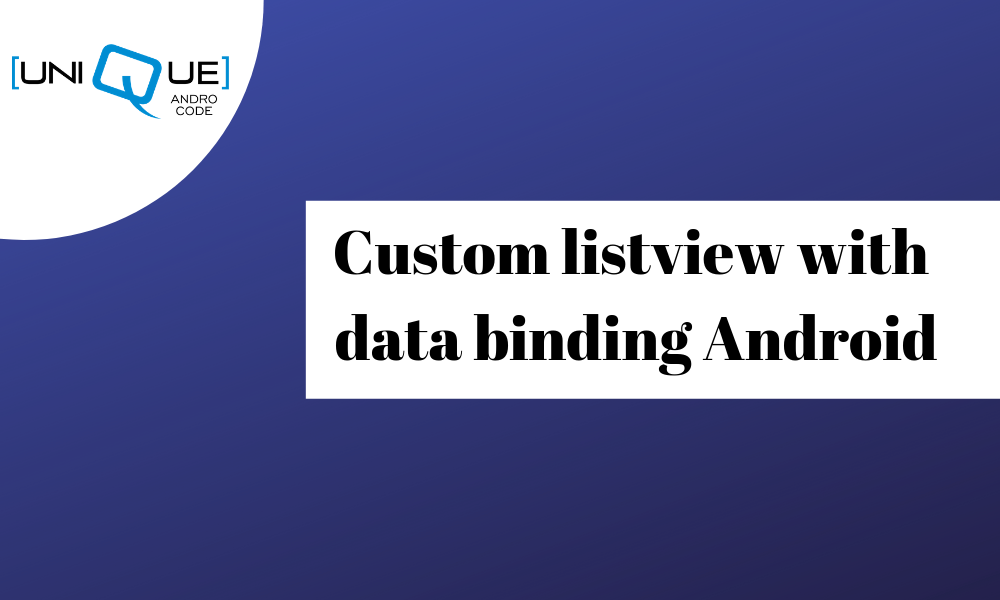 Listview Binding Data Not Display – IRYZ