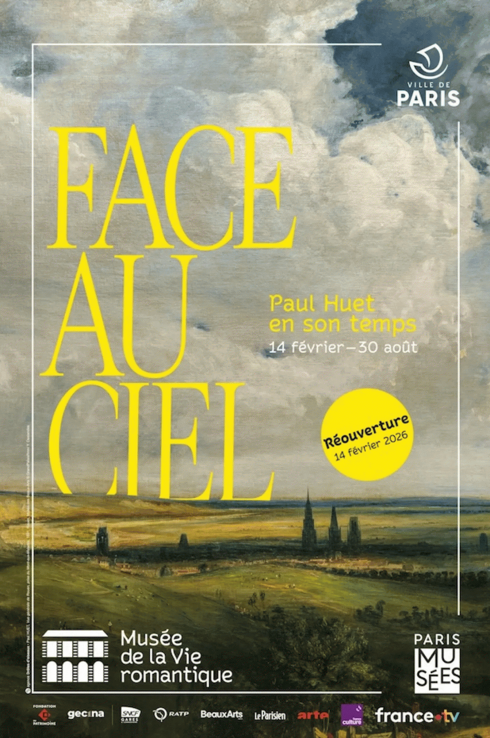 Le langage du peintre est présent sur la toile