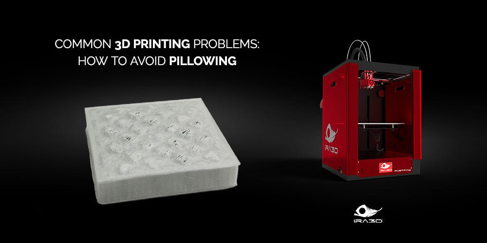 Common 3D printing problems holes and bumps on the top surface