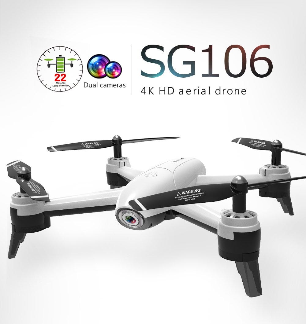 Comprar un drone por Aliexpress, una muy mala compra ( Drone SG106 ) | by  Pablo Miki | Medium